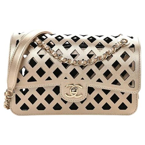 chanel metallic gold bag|Chanel gold bag 2021.